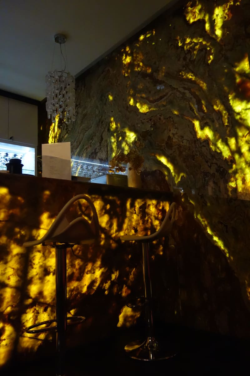 Prosvětlené onyxové stěny - realizace 5